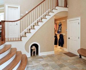 Dog Bed Space Under Stairs